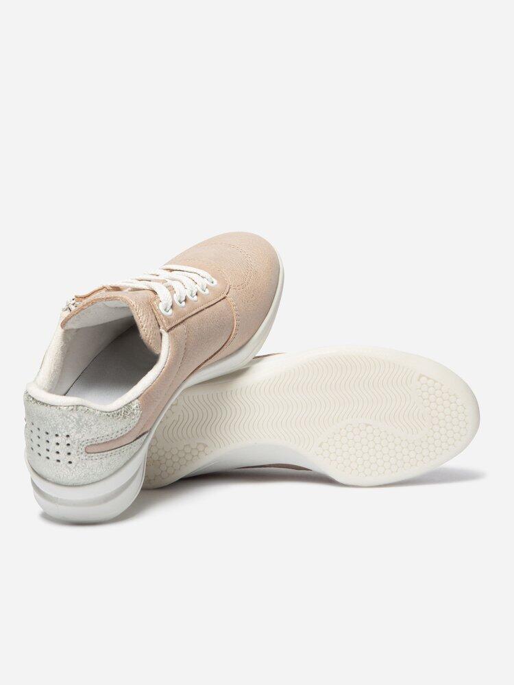 Baskets made in France Femme - BRAZIP2 Blanc/ecru 4/4