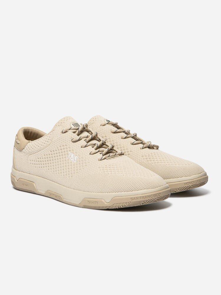 Tennis toile Homme - GUEKNIT Beige 3/5