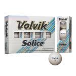 Boite de 12 Balles de Golf Volvik Solice Blanc nacré