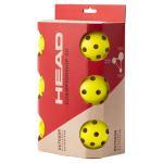 Lot de 6 Balles Pickleball Head Championship 40 Outdoor