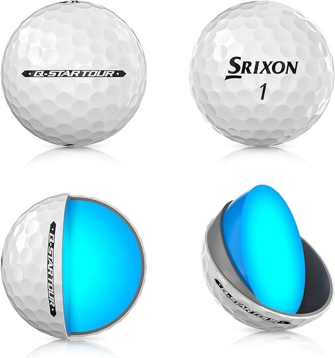 Srixon Q-STAR Tour Nuova pallina da golf 2024, bianca 3/5