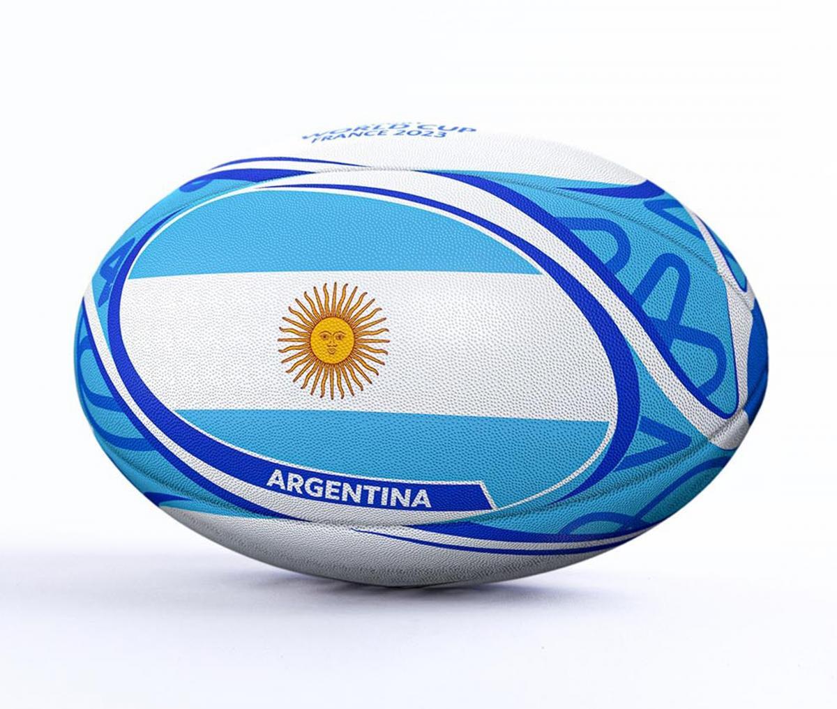 RUGBY WORLD CUP 2023 Balón de Rugby Gilbert Copa del Mundo Argentina 2023