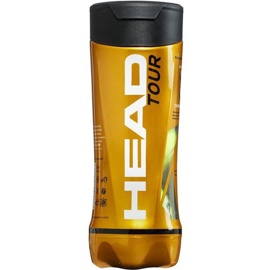 Tubo de 3 pelotas de tenis Head Tour 2/3