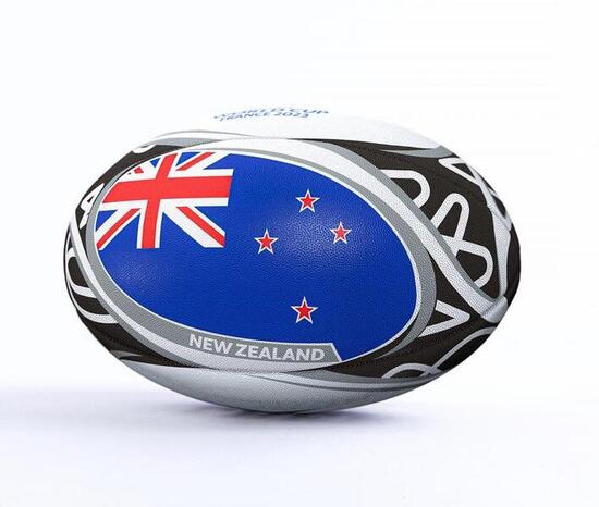 Ballon de rugby Gilbert Coupe du monde Nouvelle-Zélande – Taille 5 Rugby