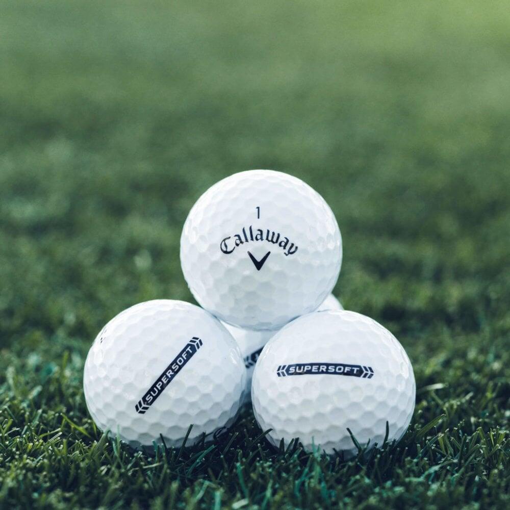 Balles de Golf Callaway Supersoft Blanc x12 4/6