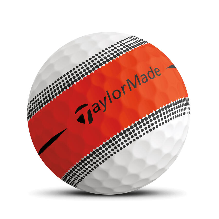 Confezione di 12 palline da golf TaylorMade Tour Response Stripe 2/5
