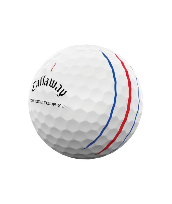Bolas de Golf Callaway New Chrome Tour X Triple Track 2024 4/4