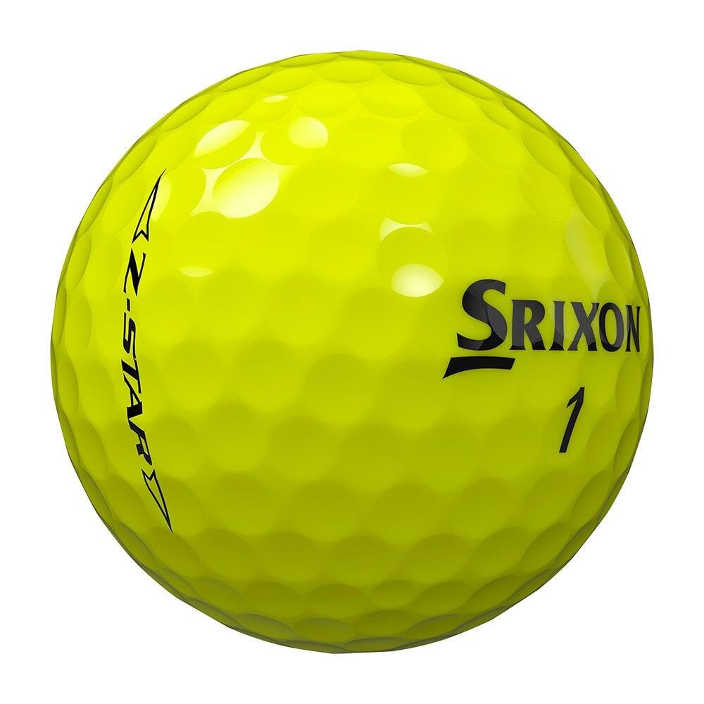 Boîte de 12 Balles de Golf Srixon Z-Star Jaune 2/3