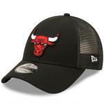 New era trucker-pet van de chicago bulls kleur: zwart