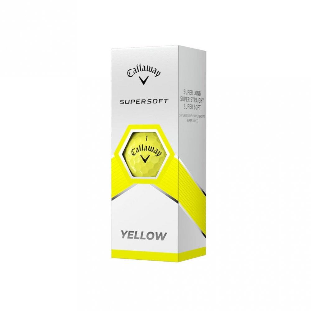 BOLA DE GOLFE Supersoft Amarela x12 2/5