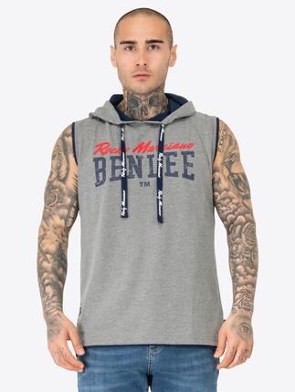 BENLEE Herren ärmelloses T-Shirt mit Kapuze normale Passform EPPERSON