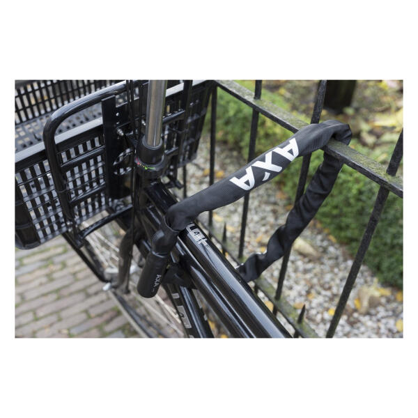 Chaîne de sécurité AXA Linq 100Cm 9.5Mm Noir pour vélos