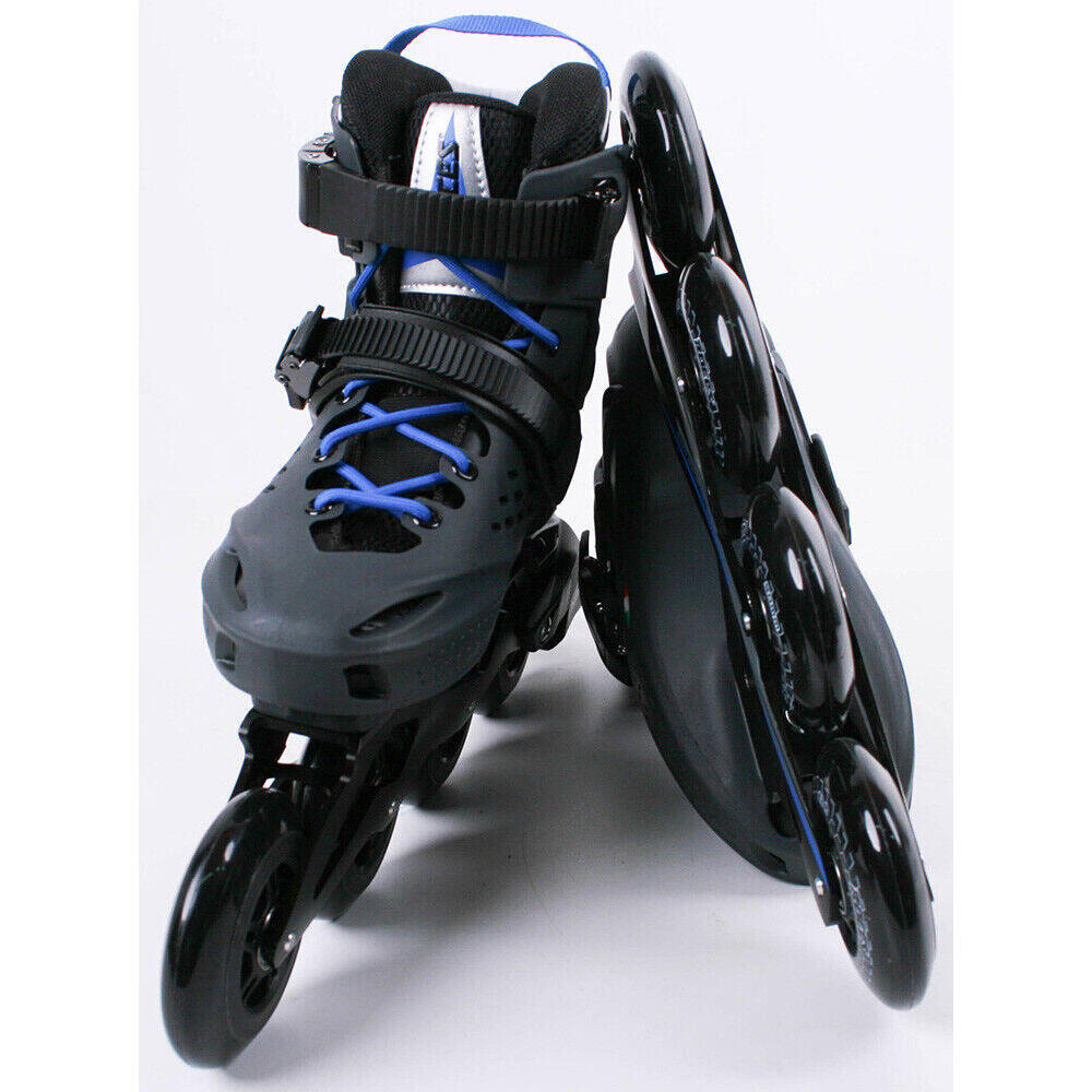 Rollers - ROCES - Agressif M12 LO Jansons Storm - Bleu/noir - Polyuréthane, aluminium, fibre de