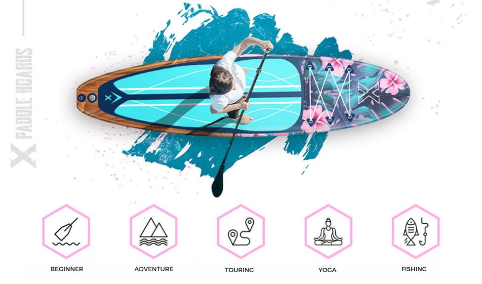 SUP Gonfiabile Aloha pack Kayak 6/9