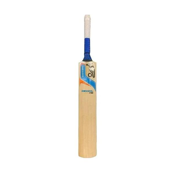 Junior unbleached willow cricket bat