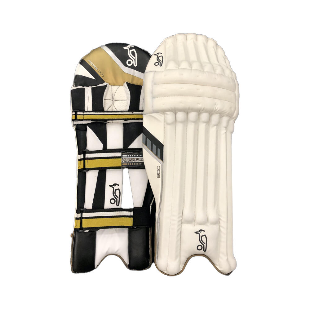 Kookaburra Onyx Pro 800 Cricket Batting Leg Guards/Pads Mens Size Left Hand L