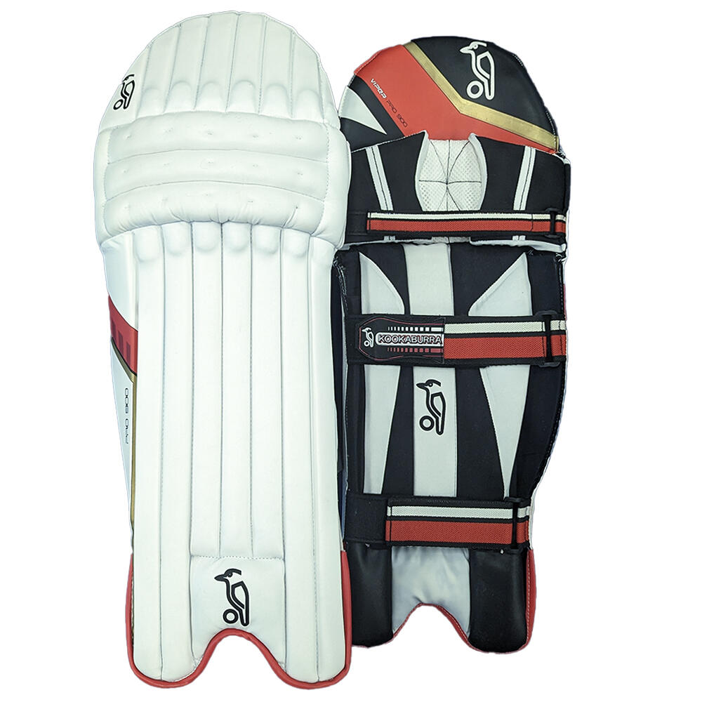 Kookaburra Viper Pro 900 Cricket Batting Leg Guards/Pads Size Osm Left Hand
