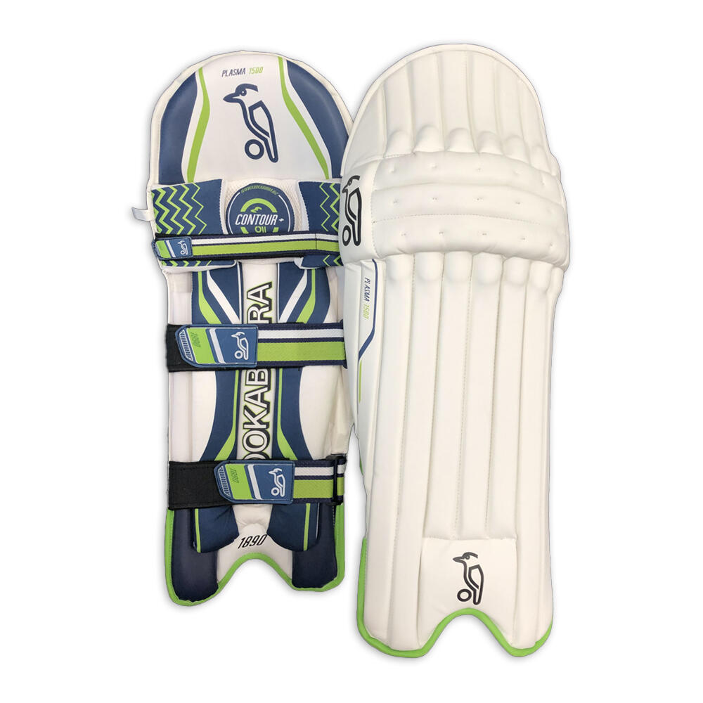 Kookaburra Plasma 1500 Cricket Batting Leg Guards/Pads Mens Size Left Hand