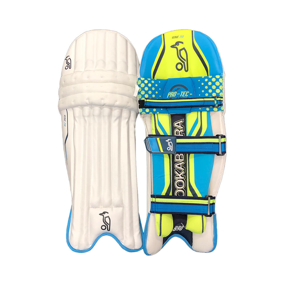 Kookaburra Verve 750 Series Cricket Batting Leg Guards Pads Left Hand Size Mens