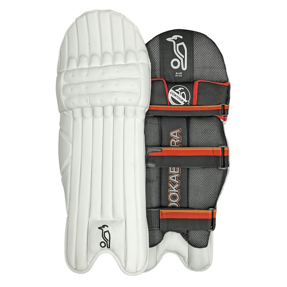 Kookaburra Blaze Pro 2000 Left Hand Cricket Batting Leg Guards/Pads Adult