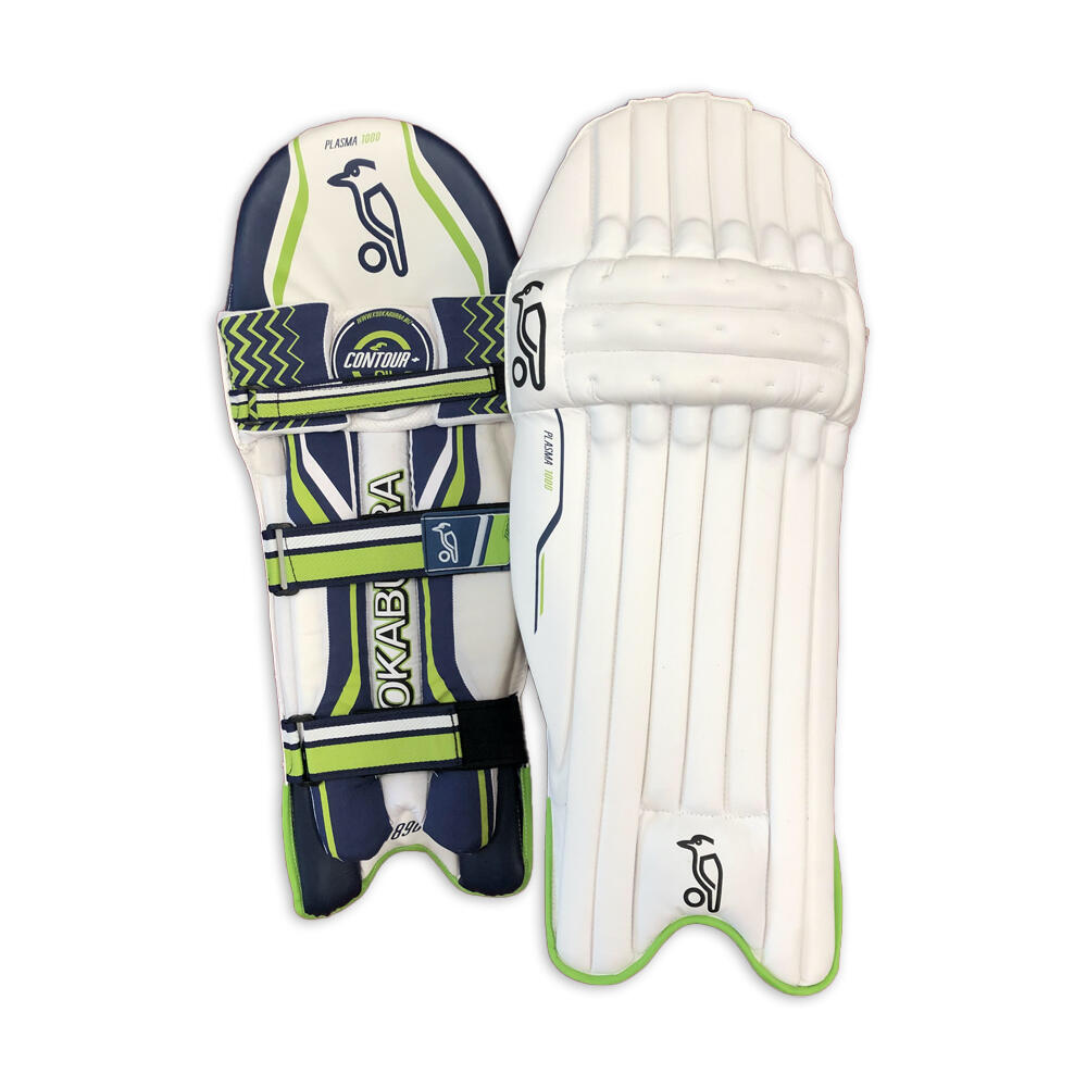Kookaburra Plasma 1000 Cricket Batting Leg Guards/Pads Mens Size Left Hand
