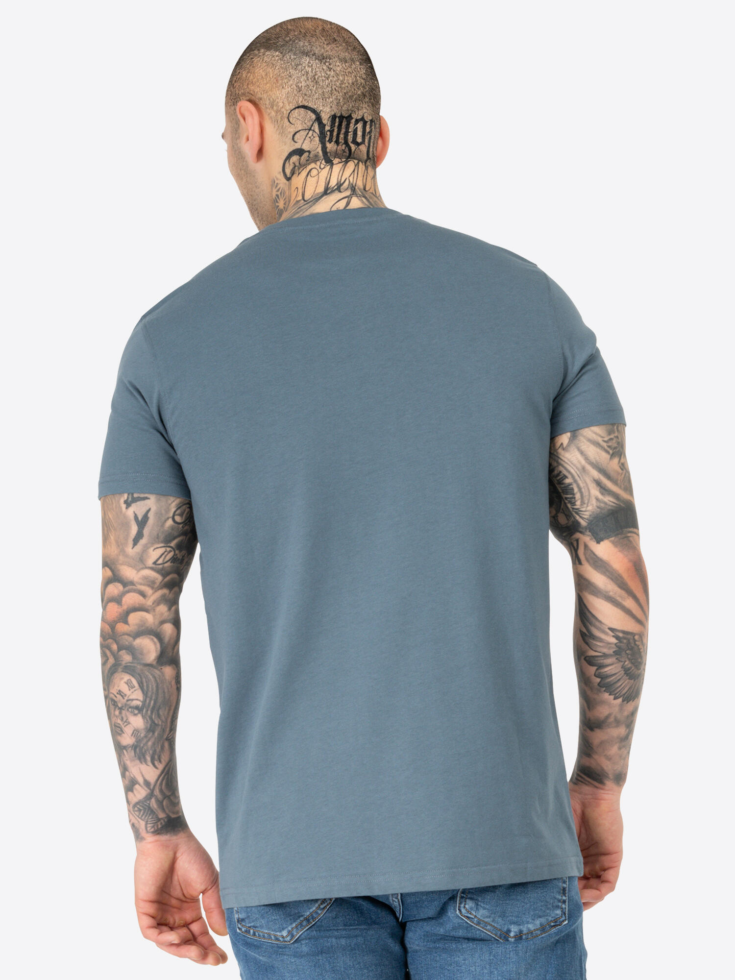 T-shirt o klasycznym kroju Lonsdale Hinstock (x3) 4/7