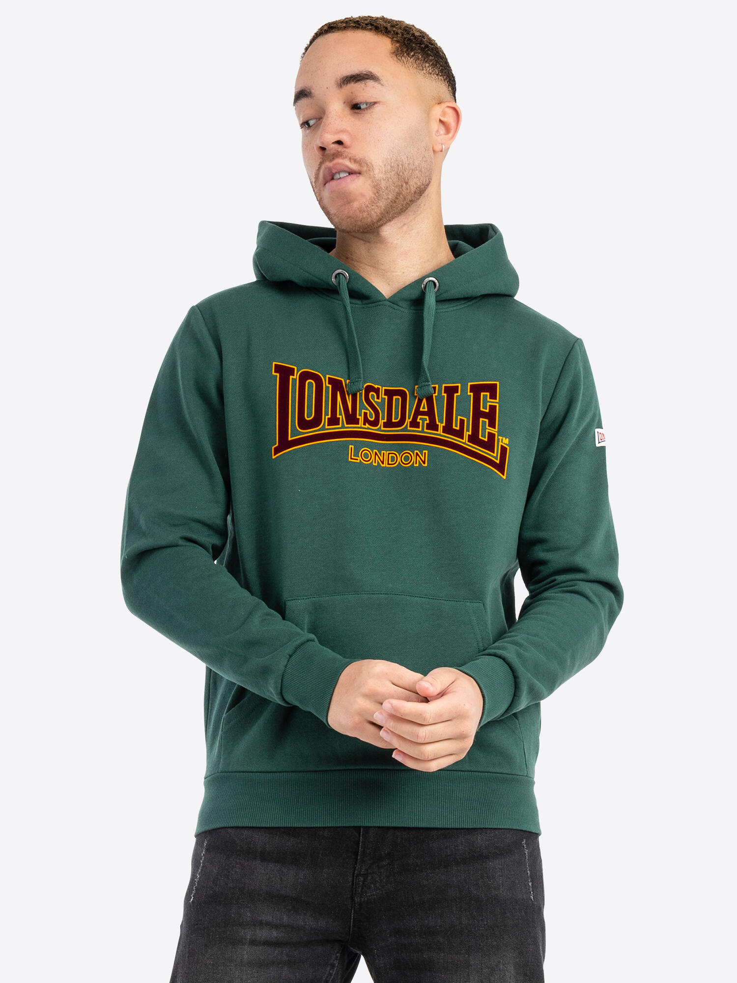 LONSDALE Felpa con cappuccio Lonsdale Classic Ll002