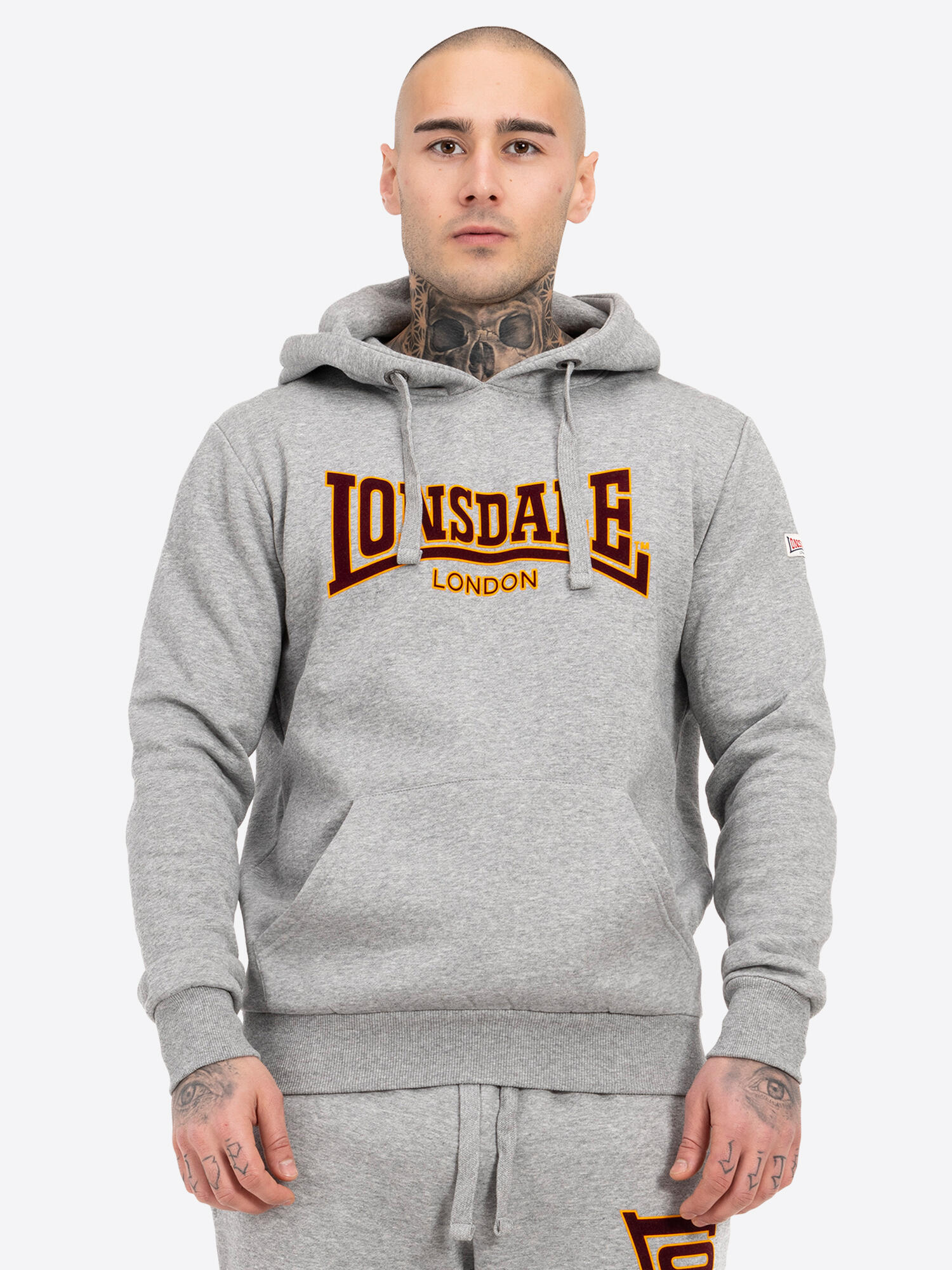 LONSDALE Felpa con cappuccio Lonsdale Classic Ll002