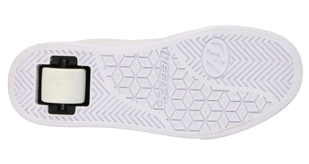 Pro 20 Triple White Kids Heely Shoe 4/4