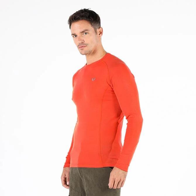Koszulka termoaktywna męska Woolona Remus z długim rękawem 100% Merino 3/5