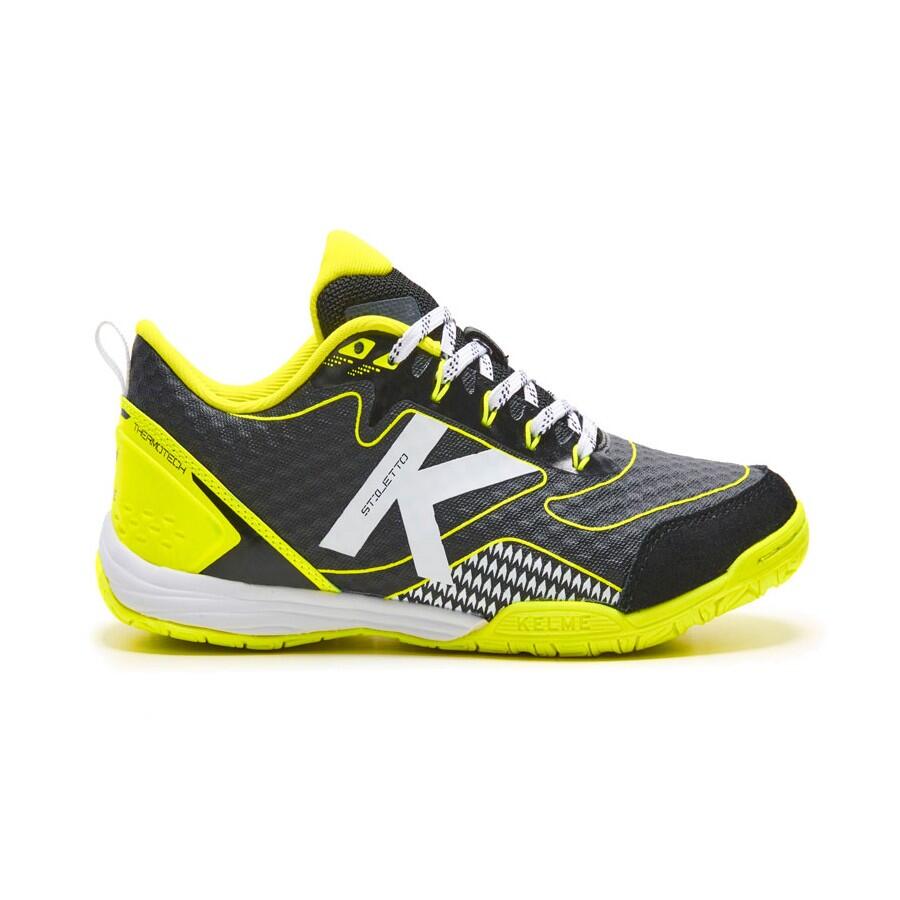 Kelme Zapatillas De Fútbol Sala Stiletto Negro Unisex 3/6