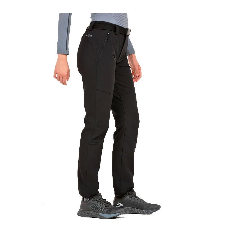 Pantalón Mujer +8000 Laurel Negro 4/4