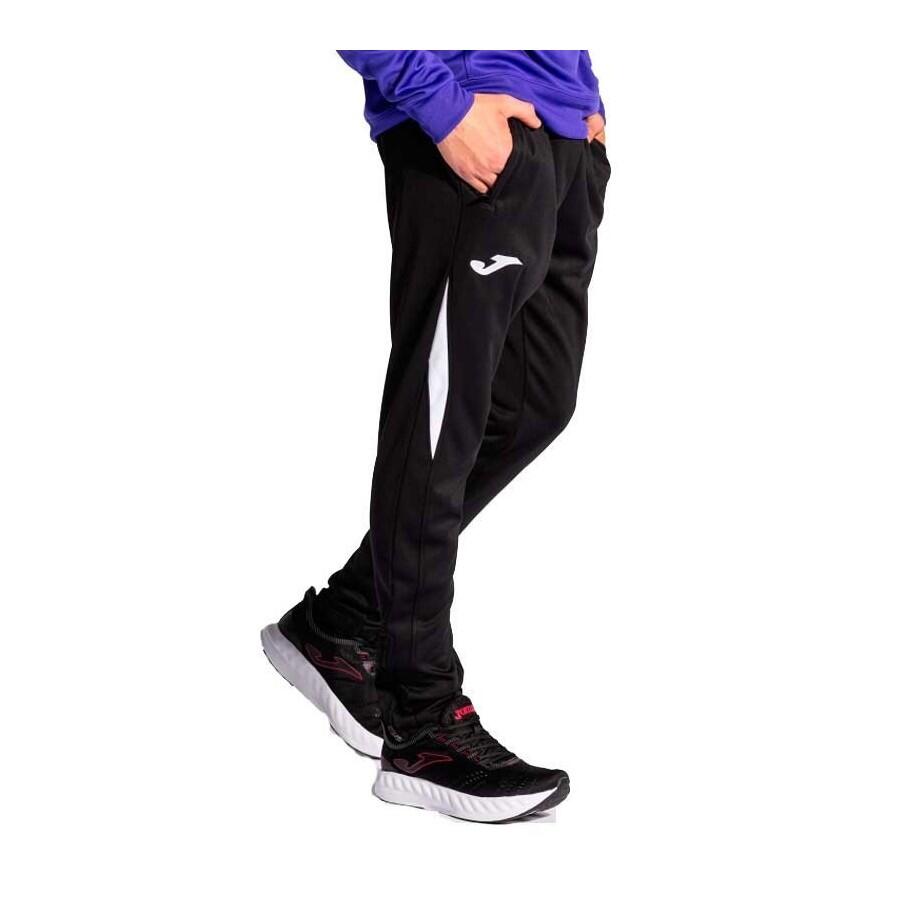 Pantalón Largo Fútbol Hombre Joma Championship VII Negro 2/5