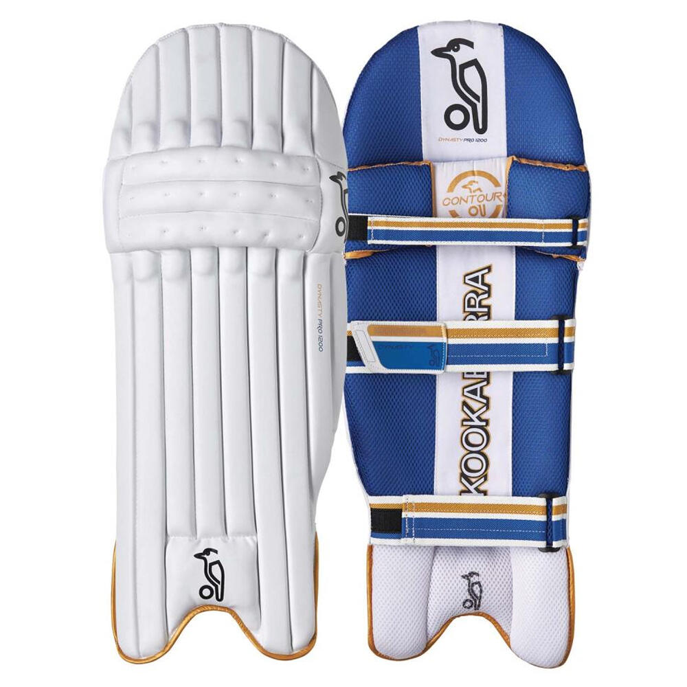 Kookaburra Dynasty Pro 1200 Cricket Batting Leg Guards Pads Left Hand Size Mens