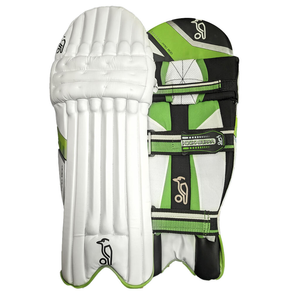 Kookaburra Kahuna Pro 800 Cricket Batting Leg Guards/Pads Left Hand Size Youth