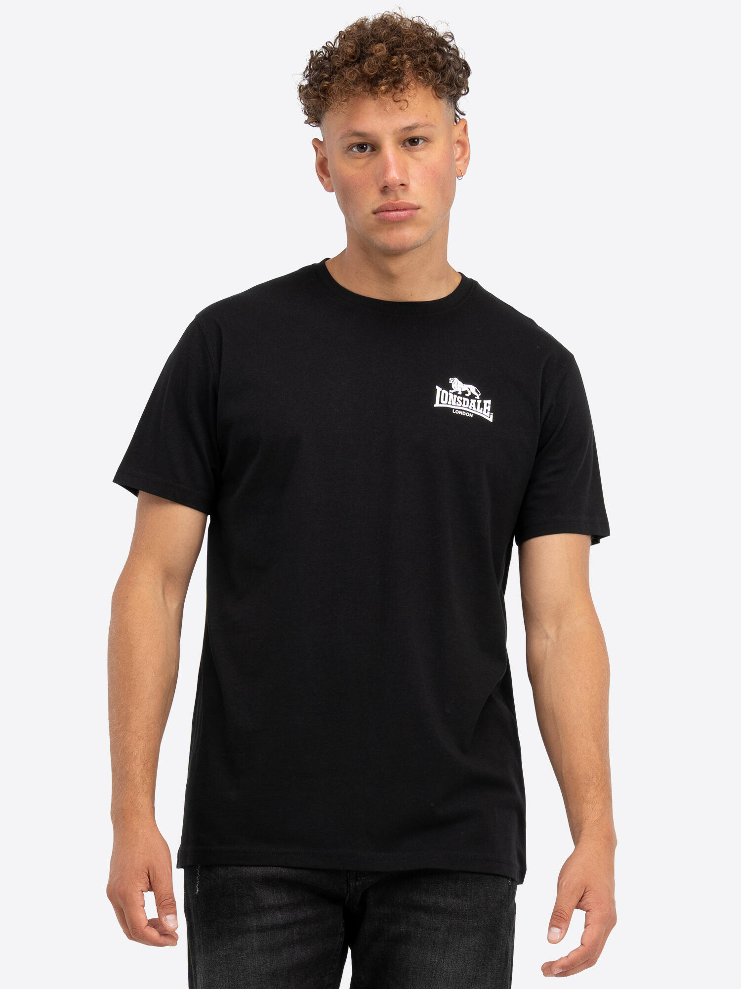 LONSDALE Heren-T-shirt, regular fit dubbelpak PIDDINGHOE 6/7