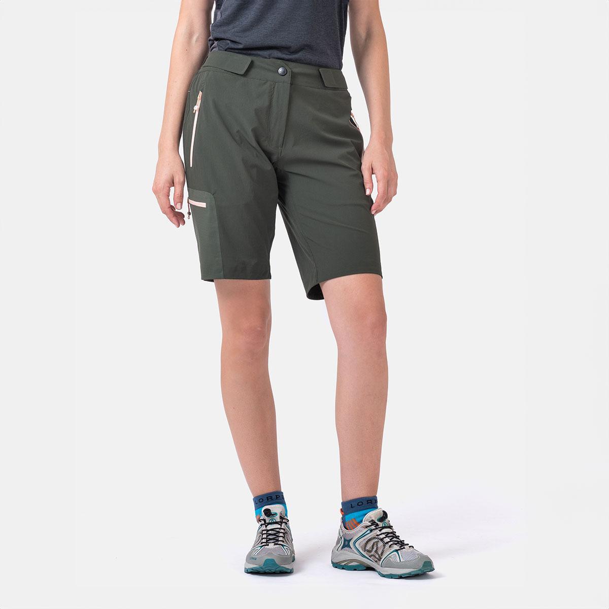 Pantalones Cortos Mujer Ternua Kultus Bmd W Verde impermeable 3/3