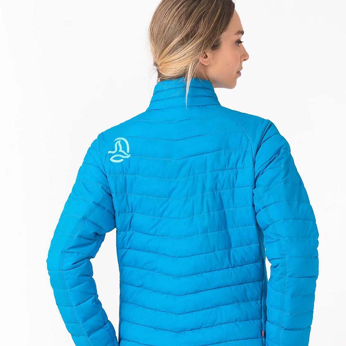 Chaqueta Aislante Mujer Ternua Yukkan JKT W Azul DWR 5/5