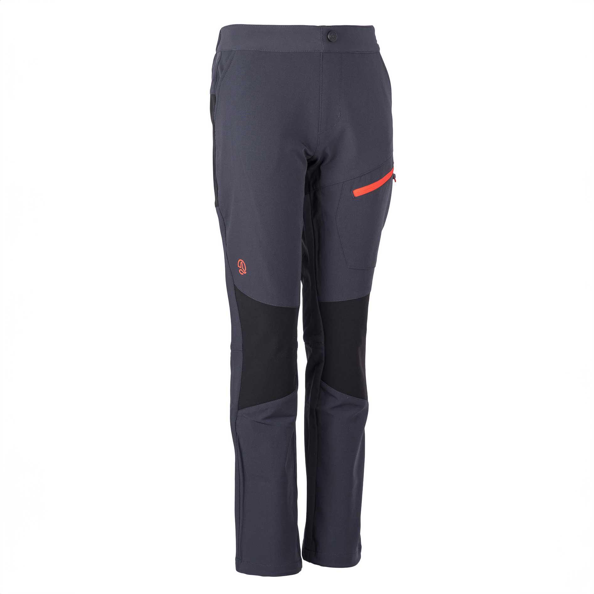 gris oscuro / naranja