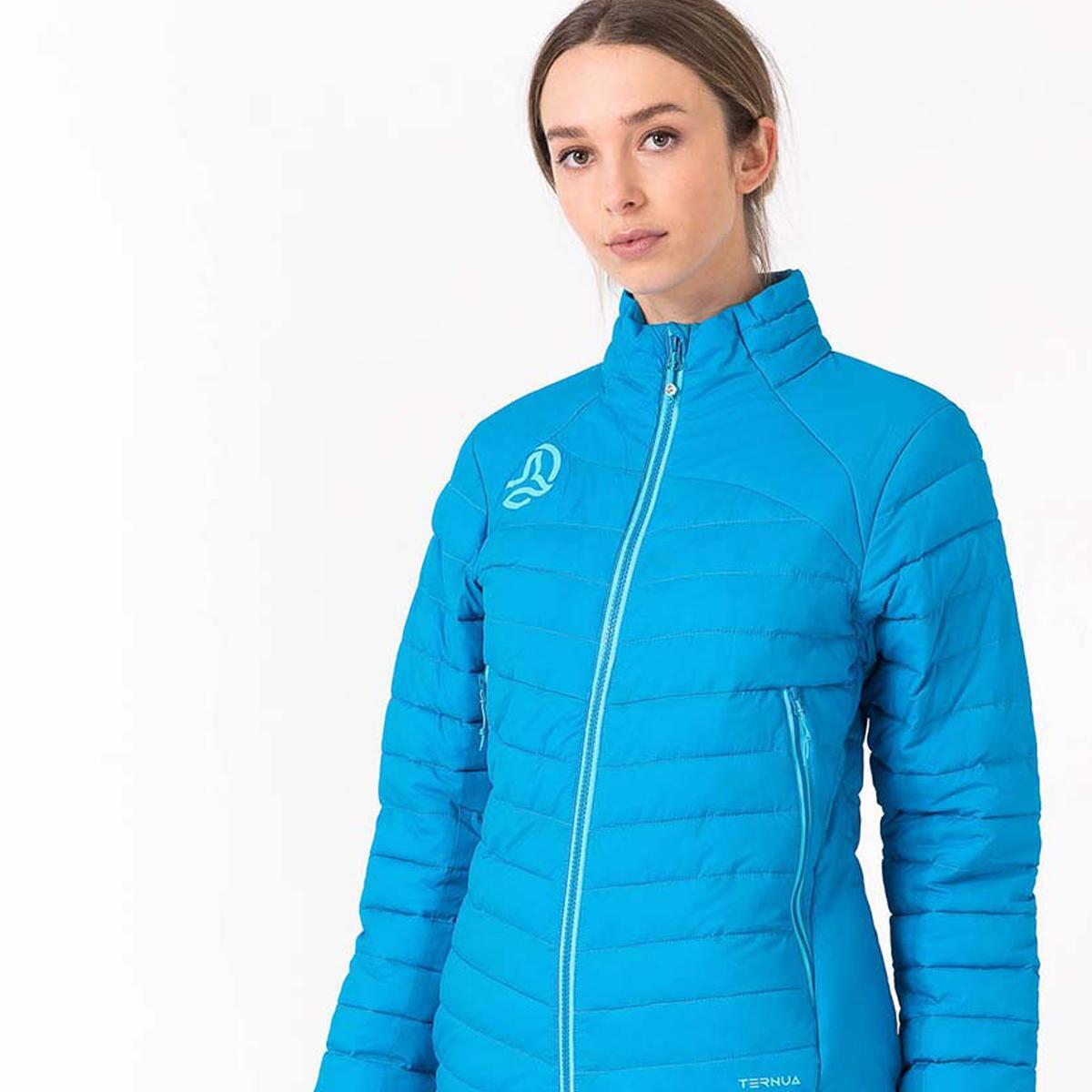 Chaqueta Aislante Mujer Ternua Yukkan JKT W Azul DWR 3/5