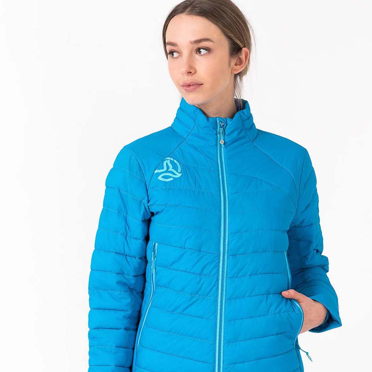 Chaqueta Aislante Mujer Ternua Yukkan JKT W Azul DWR 4/5