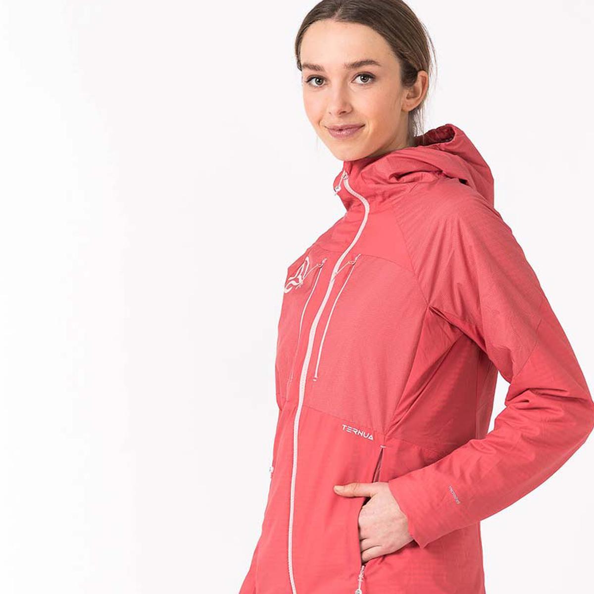 Chaqueta Técnica Mujer Ternua Kimoa JKT W Rosa DWR 4/5