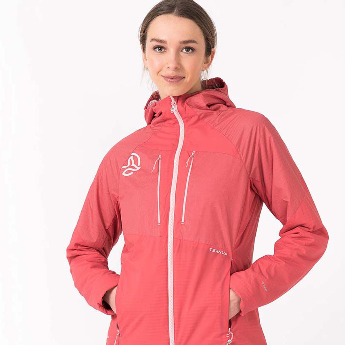 Chaqueta Técnica Mujer Ternua Kimoa JKT W Rosa DWR 3/5