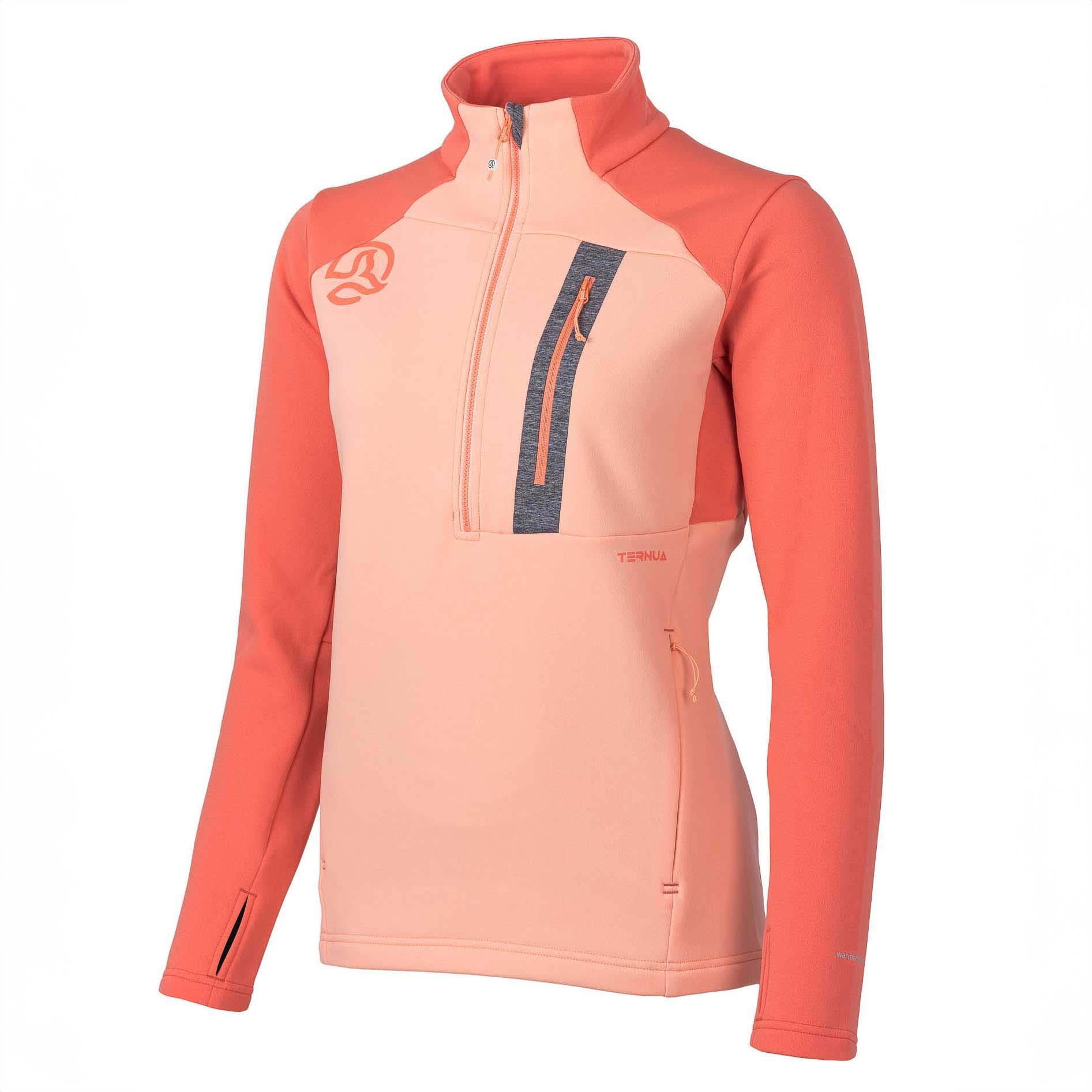TERNUA Camisola de manga comprida Ternua Punjak 1/2 Zip para mulheres