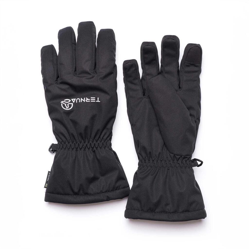 Waterproof Gloves Ternua Sibic Black Thermal Fiber Filling