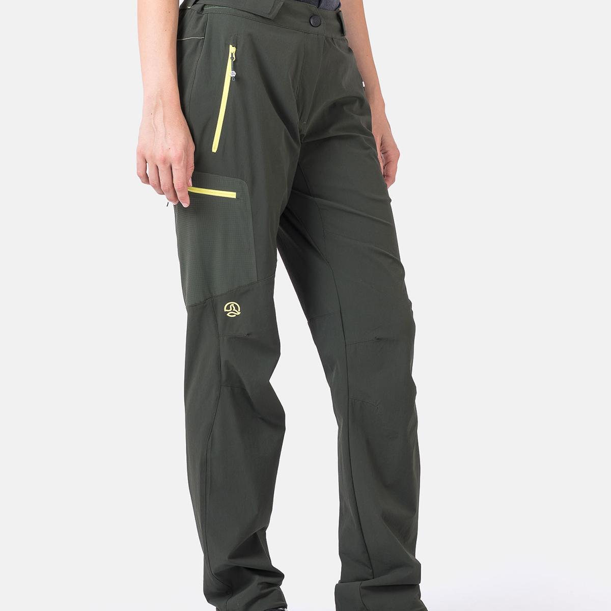 Pantalón Mujer Ternua Kultus Pt W Verde impermeable 3/3