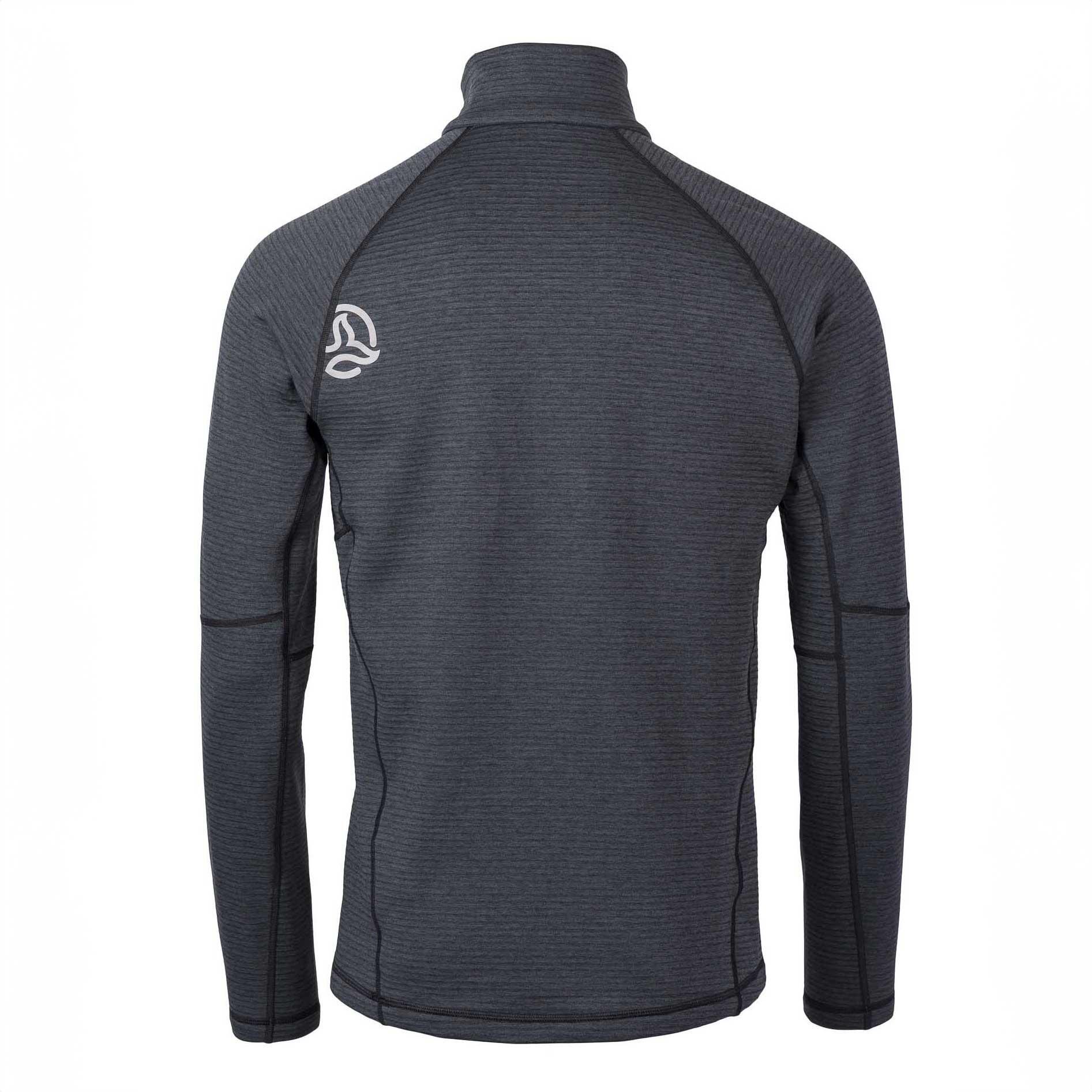 Camiseta Manga Larga Hombre Ternua Momhill 1/2 Zip M Gris Dryshell Micro-polar 2/2