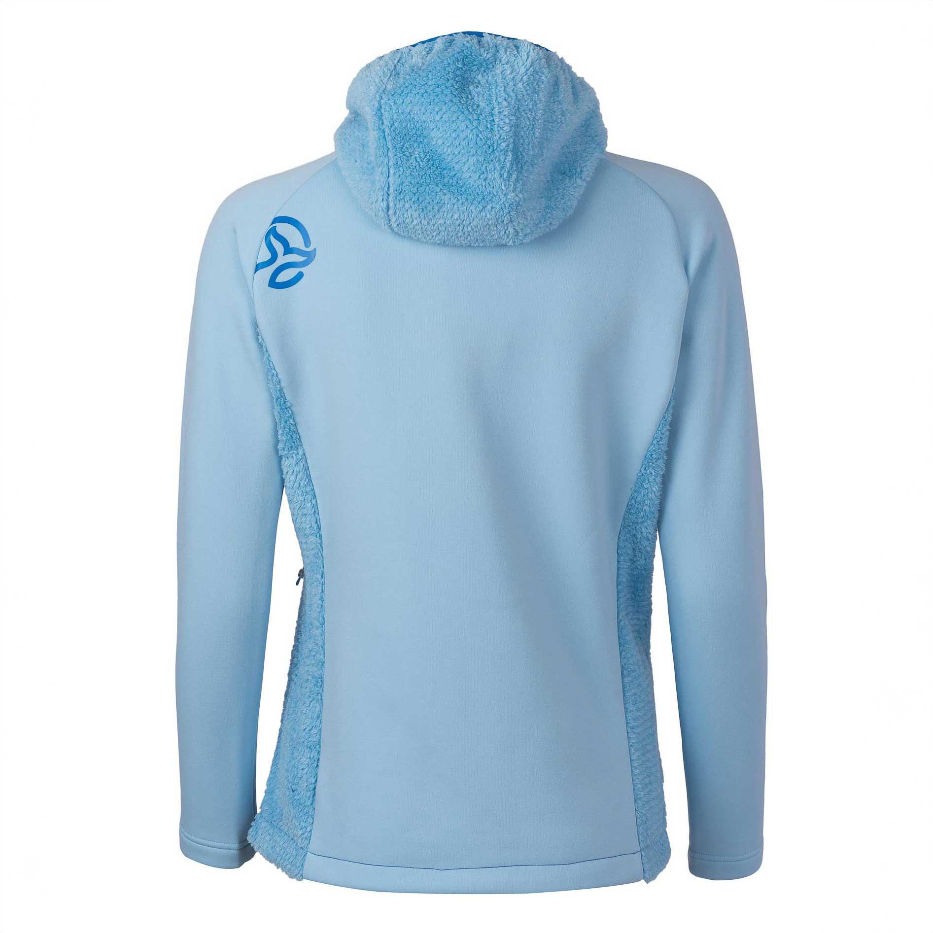 Chaqueta Mujer Ternua Kimoa Hybrid JK W Azul DWR Warmshell Pro 2/2