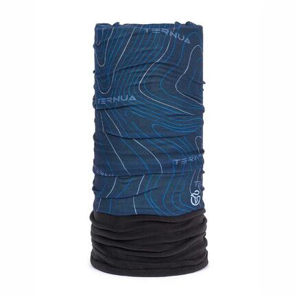 Cubre Cuello Ternua Atley Azul Tejido Polartec