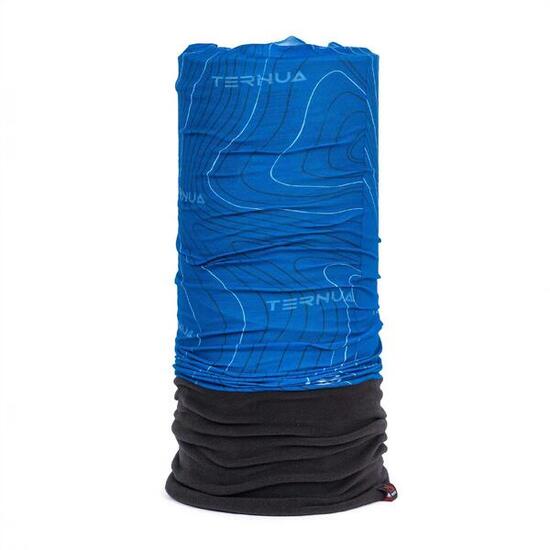 Cubre Cuello Ternua Atley Azul Tejido Polartec